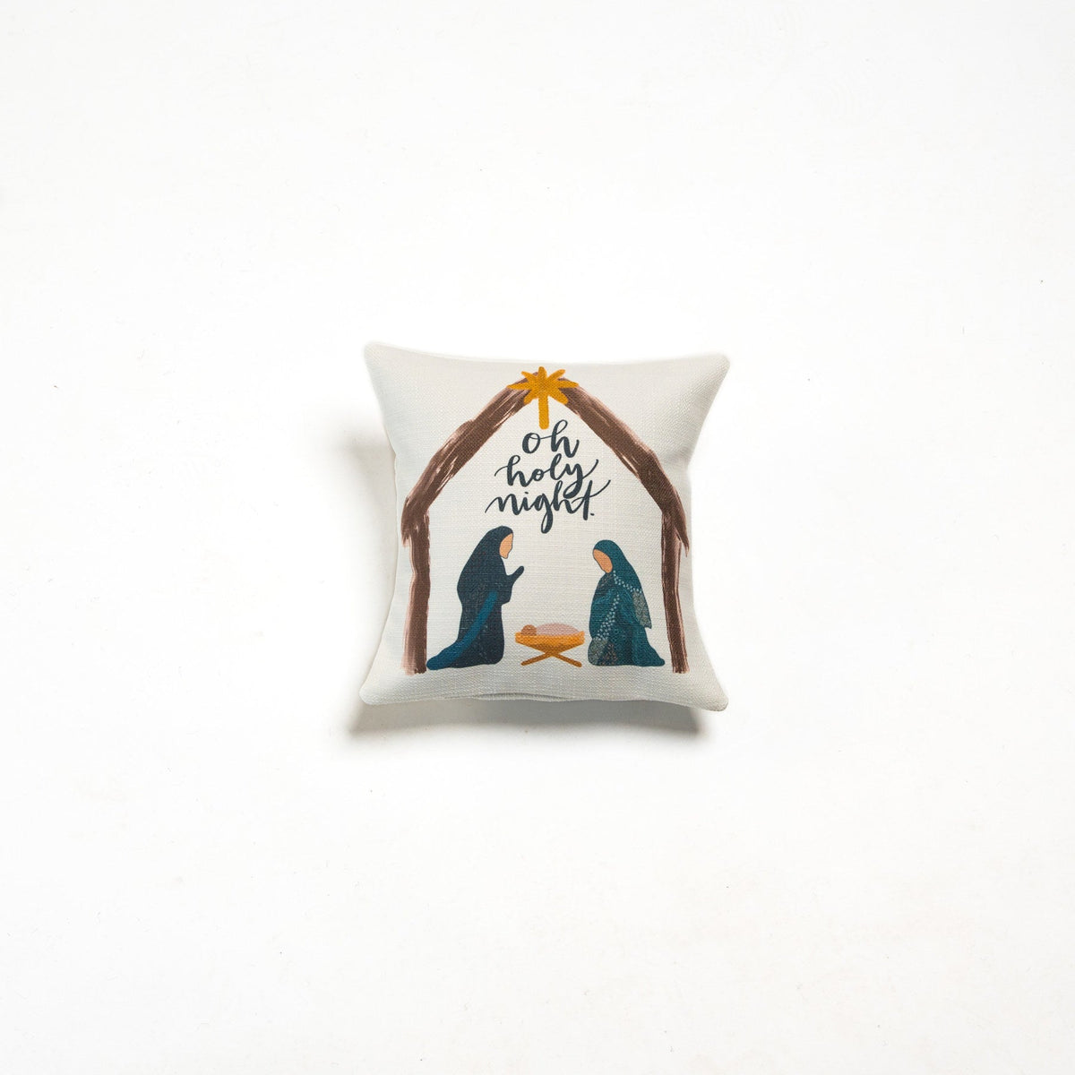 Oh Holy Night Church Pillow | Little Birdie