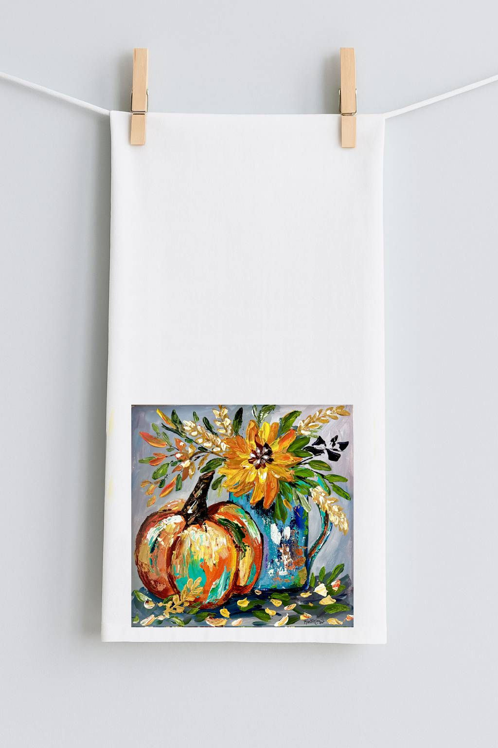 Fall Tea Towel