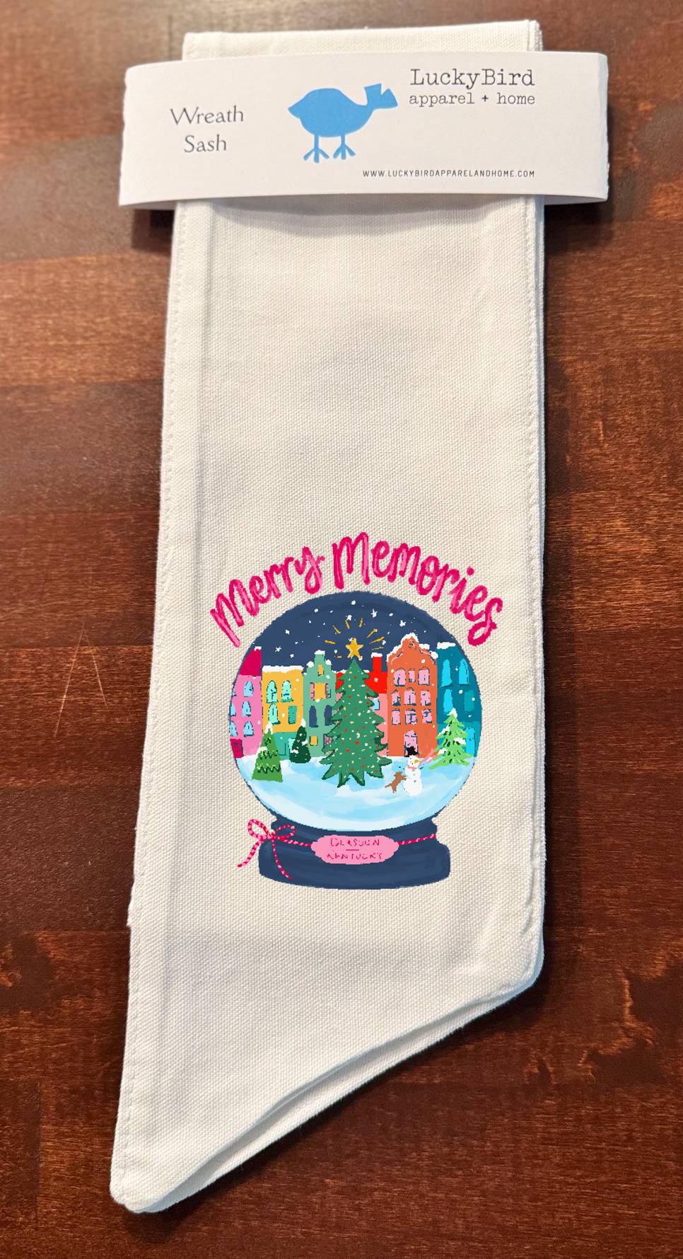 JULY 2025 CHRISTMAS WREATH SASHES