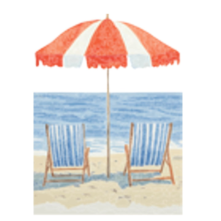 Americana Beach #35 Wreath Sash