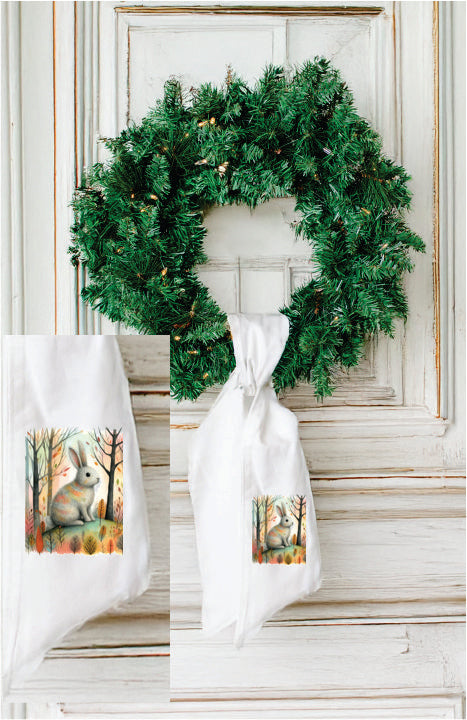 Colorful Bunny Wreath Sash