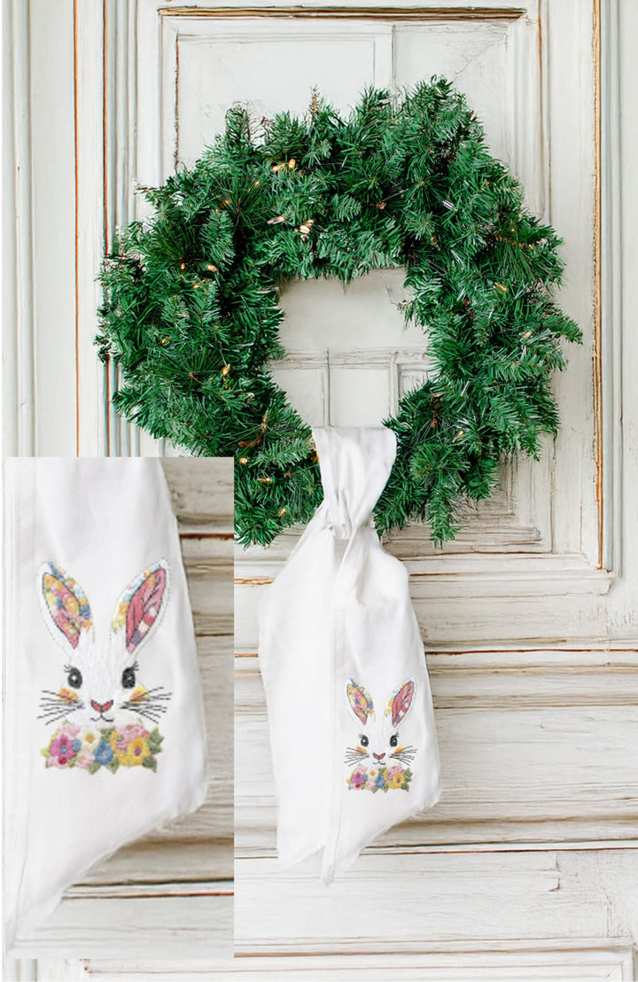 EASTER BUNNY WREATH SASH