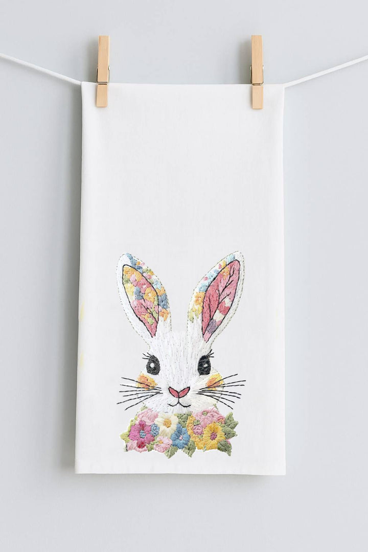 Easter Bunny Tea Towel