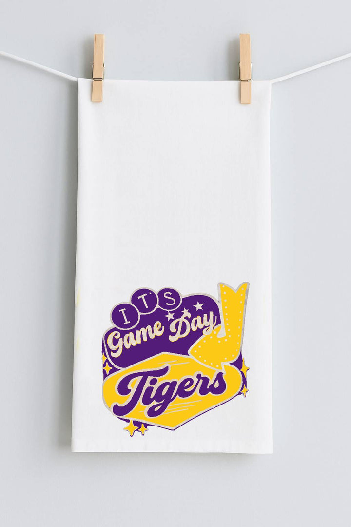 It's Gamday LSU Tea Towel