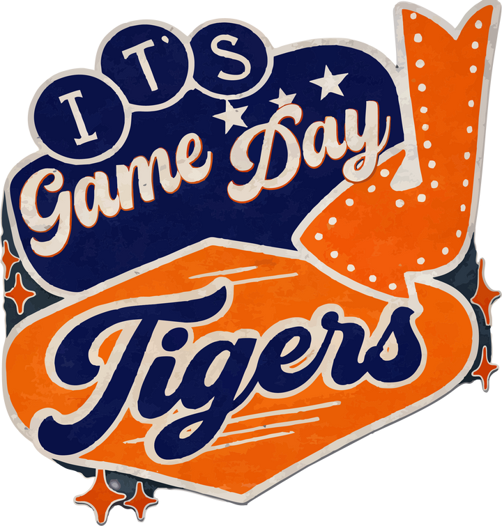 It's Gamday Auburn Tea Towel