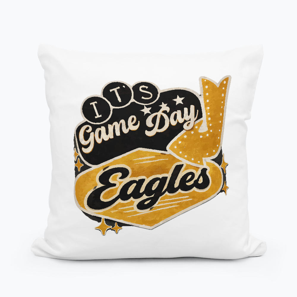 It's Gamday Eagles Pillow