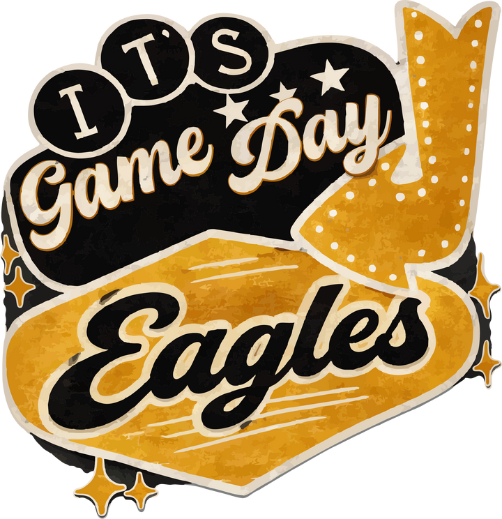 It's Gamday Eagles Tea Towel