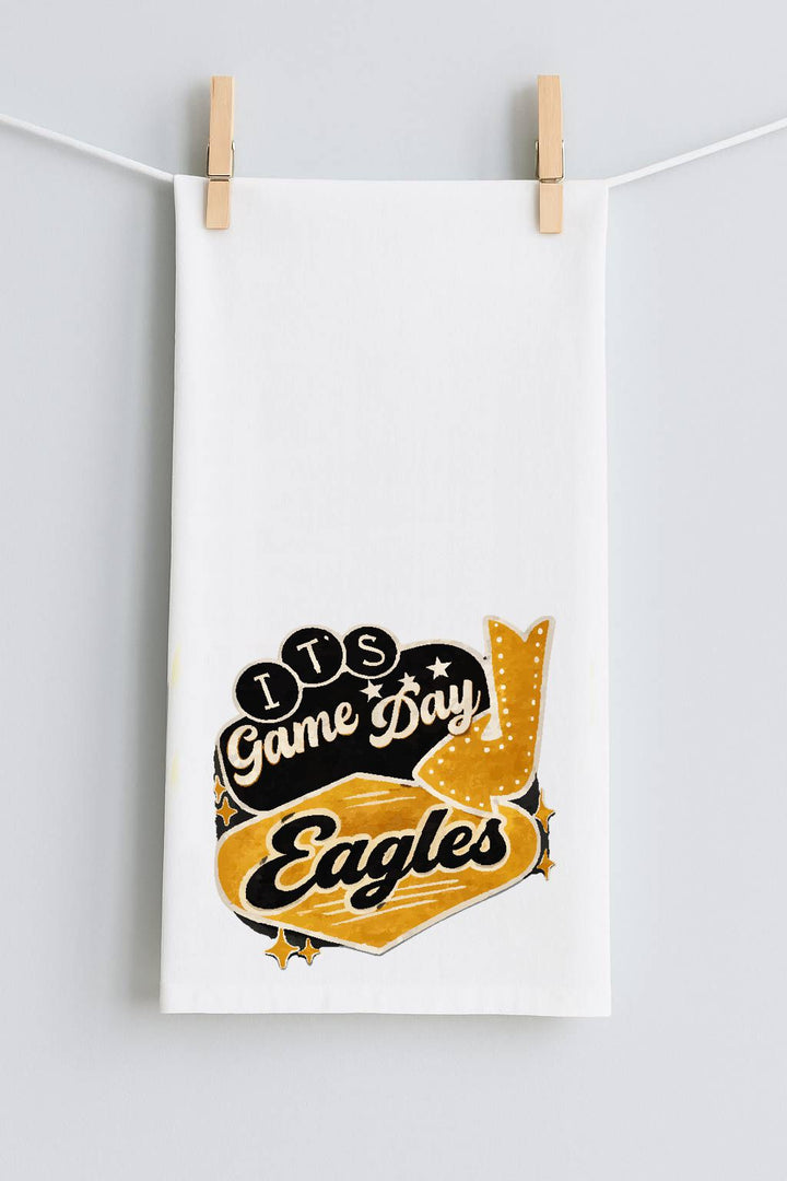 It's Gamday Eagles Tea Towel