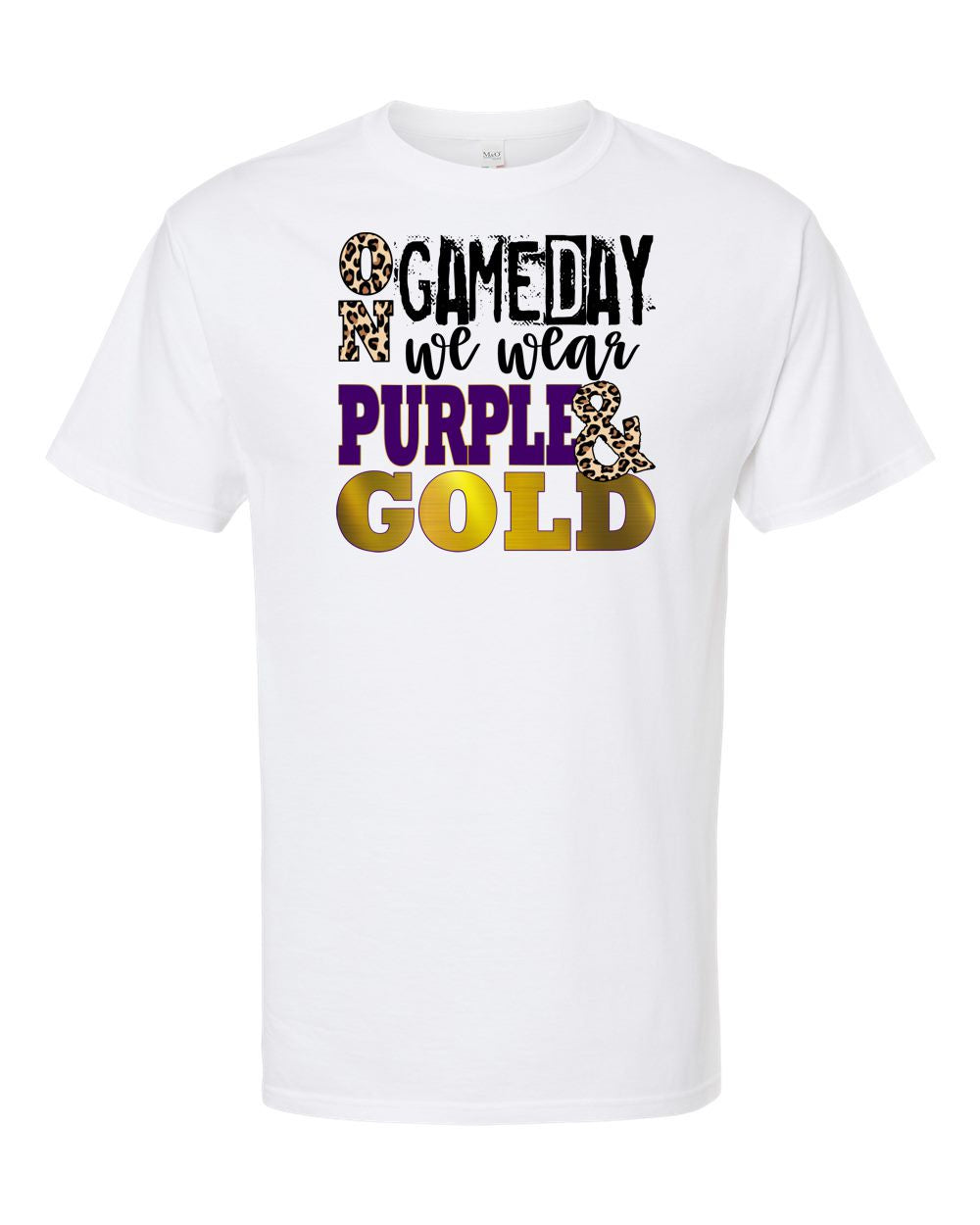 ON GAME DAY WE WEAR (PICK YOUR COLOR) SHORT SLEEVE TSHIRT