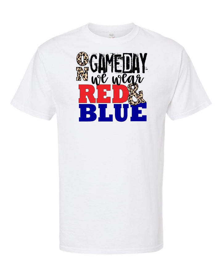 ON GAME DAY WE WEAR (PICK YOUR COLOR) SHORT SLEEVE TSHIRT