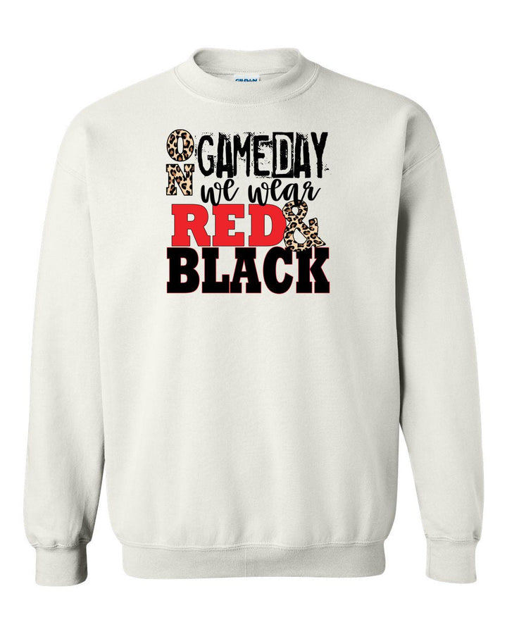 ON GAMEDAY WE WEAR (PICK YOUR COLORS) CREW NECK SWEATSHIRT