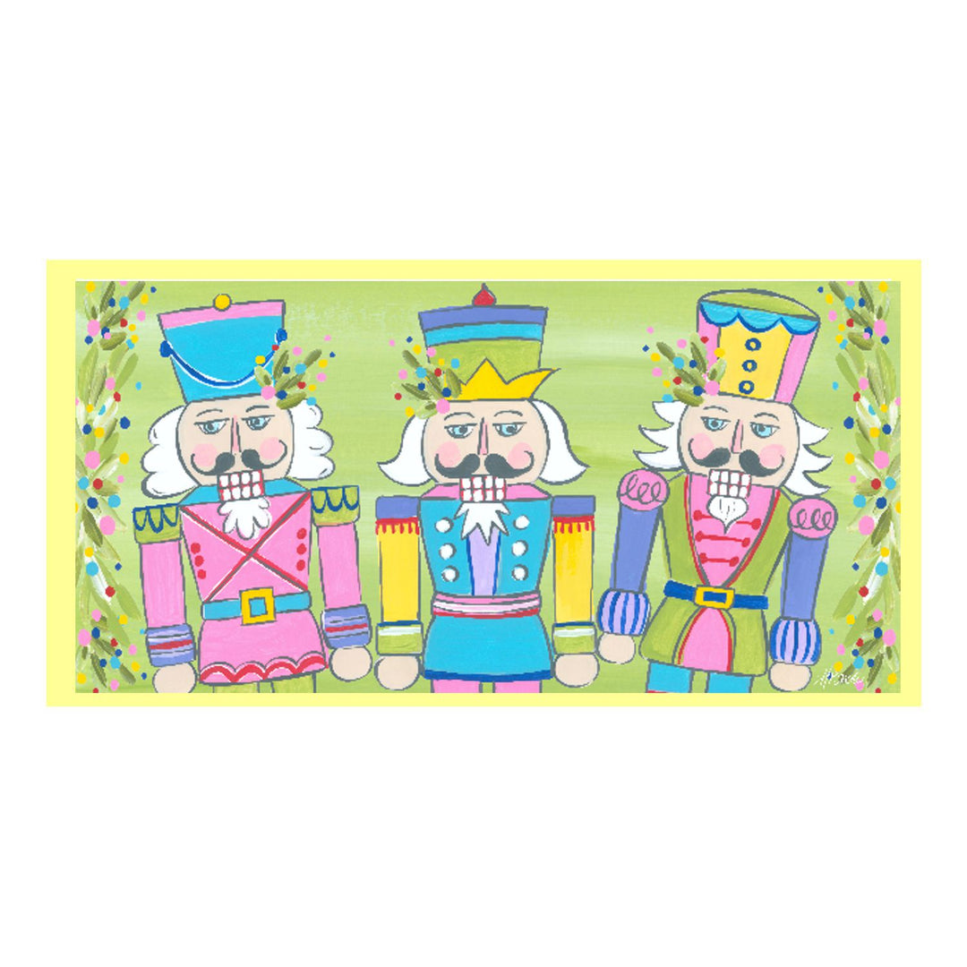 Haley's Merry Nutcracker Trio Lumbar Swap