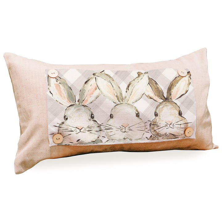 Bunny Faces Pillow Swap