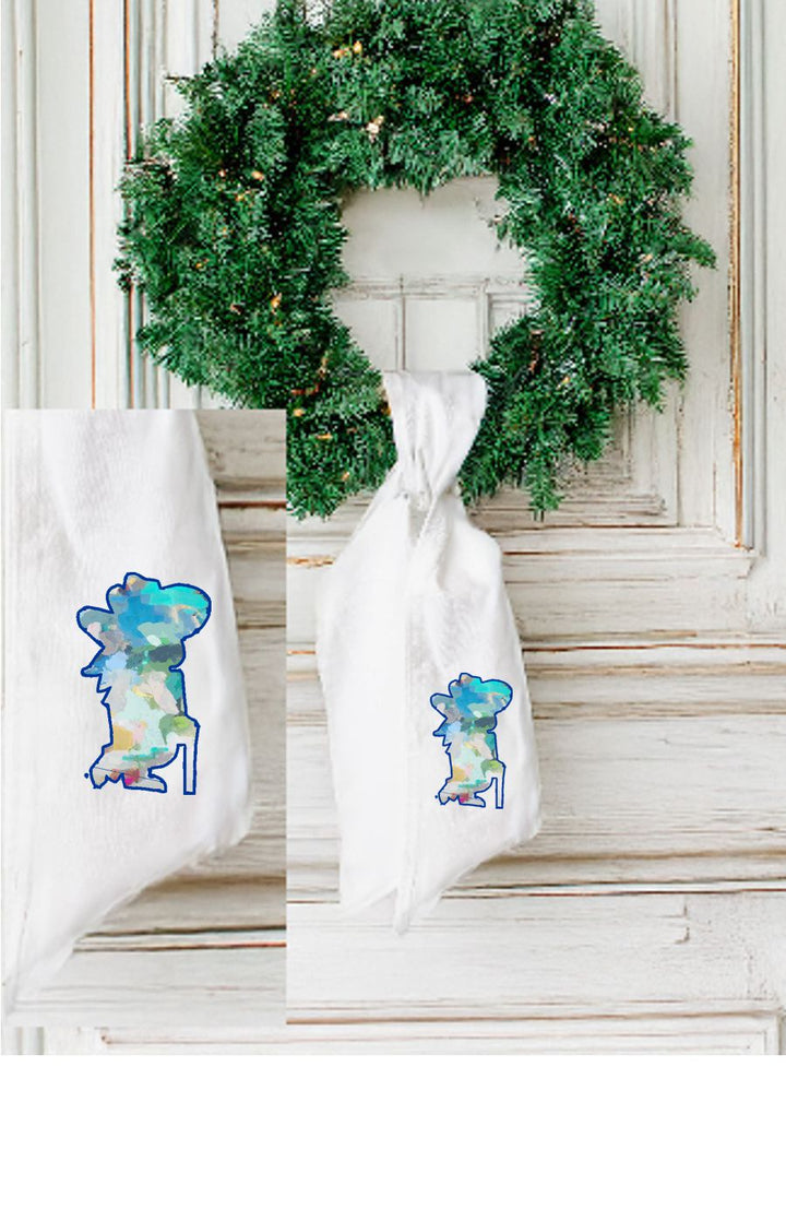 Abstract Rebel Wreath Sash