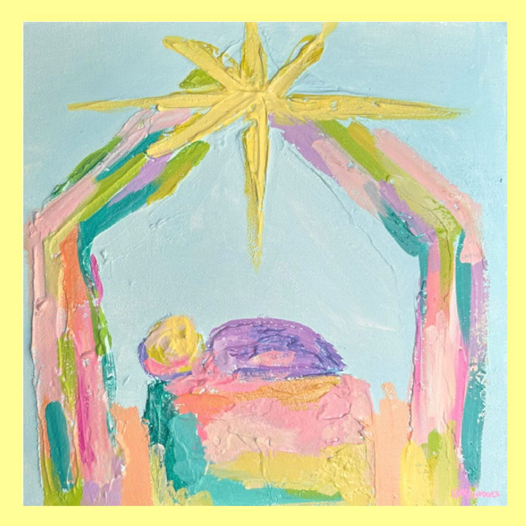 Emma Nativity Pillow Swap
