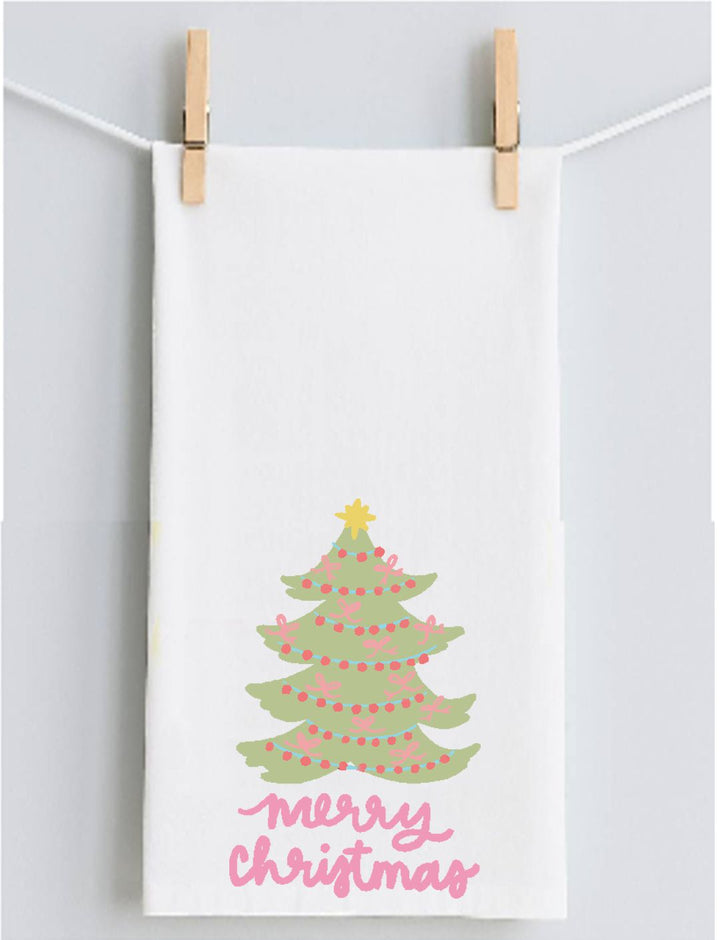 Emma Christmas Tree Tea Towel