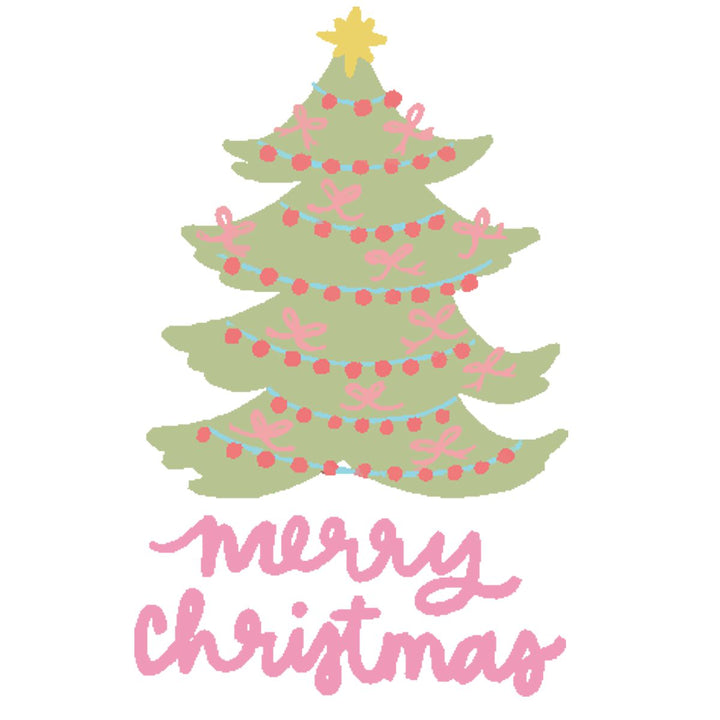 Emma Christmas Tree Wreath Sash