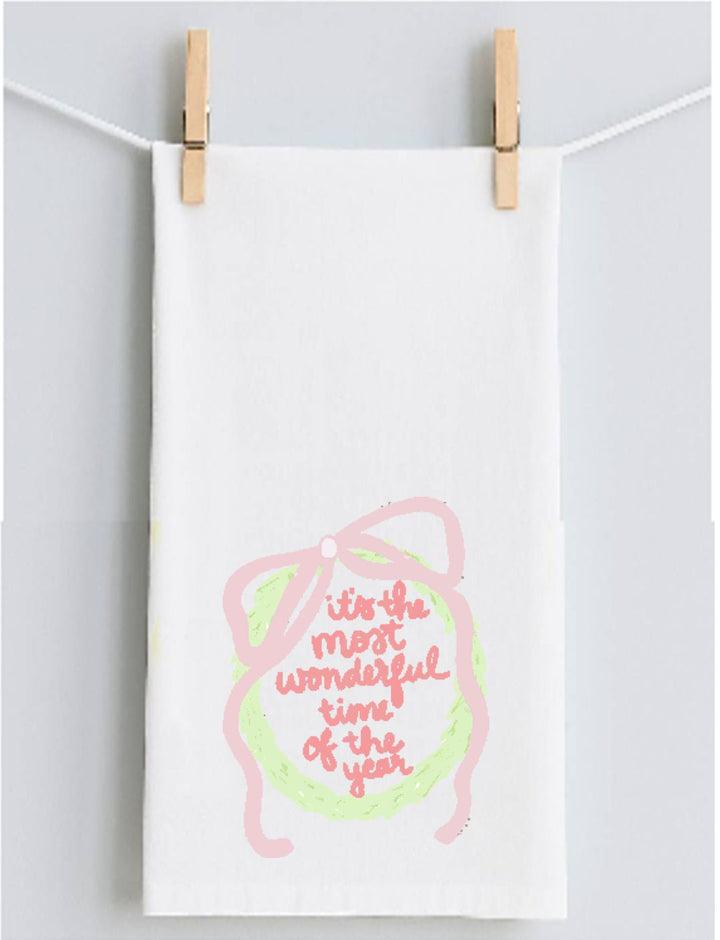Emma Most Wonderful Time Tea Towel