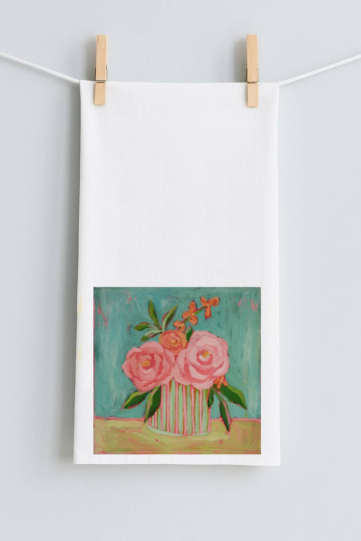 Jennifer's Calypso Queen Tea Towel