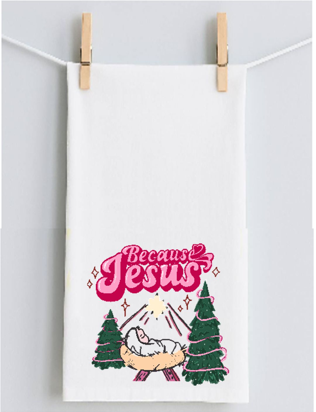 Fp Christmas Tea Towel