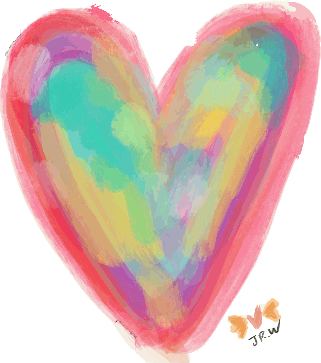 JENNIE BRIGHT HEART WREATH SASH