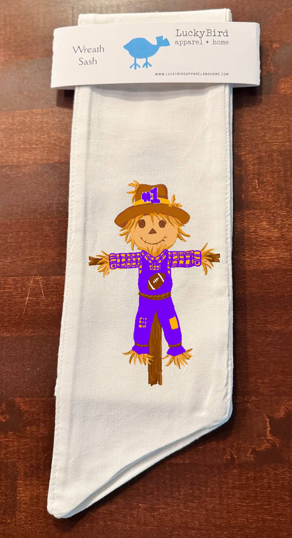 SCARECROW WREATH SASH