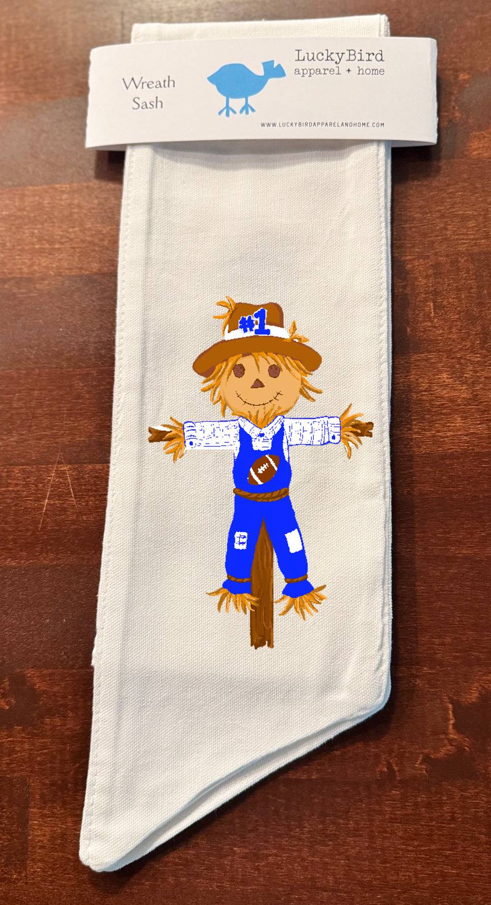 SCARECROW WREATH SASH