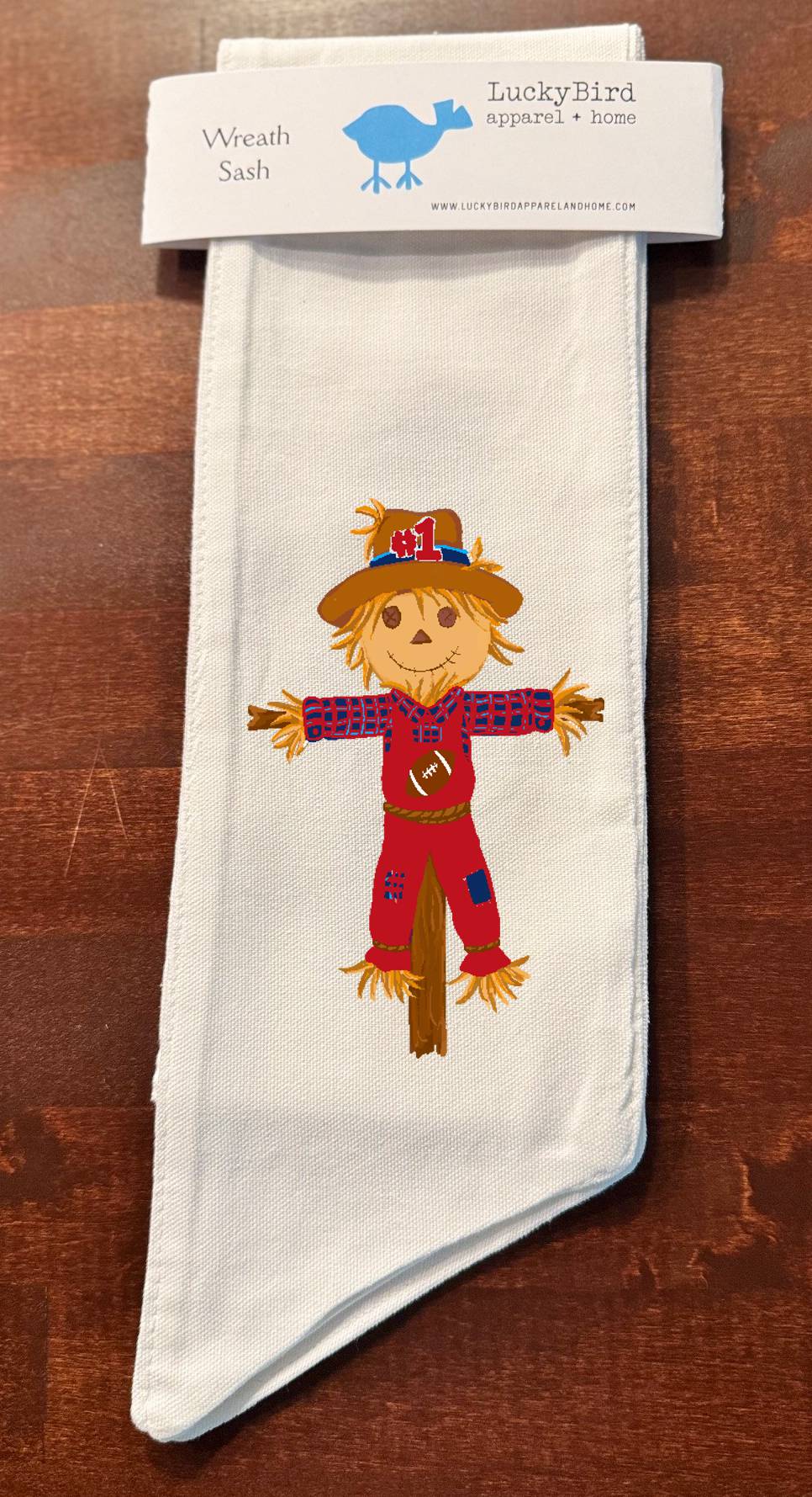 SCARECROW WREATH SASH