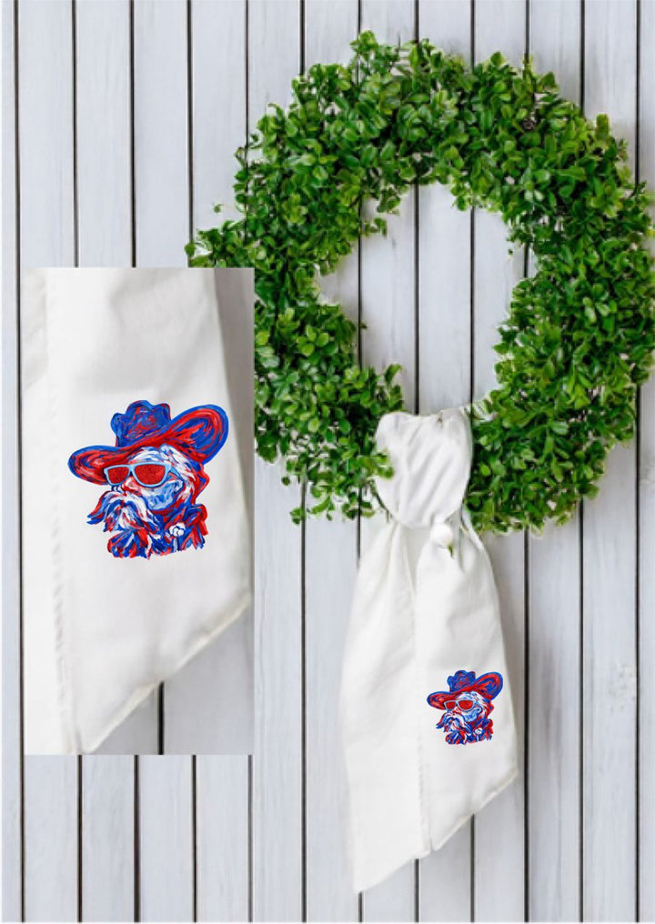 Colorful rebel Mascot Wreath Sash